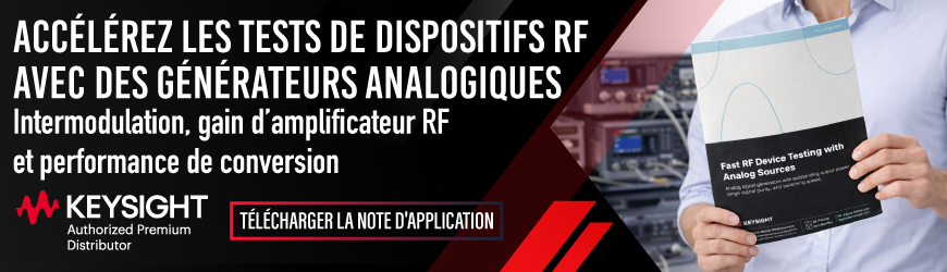 Keysight Note d'appli générateurs analogiques
